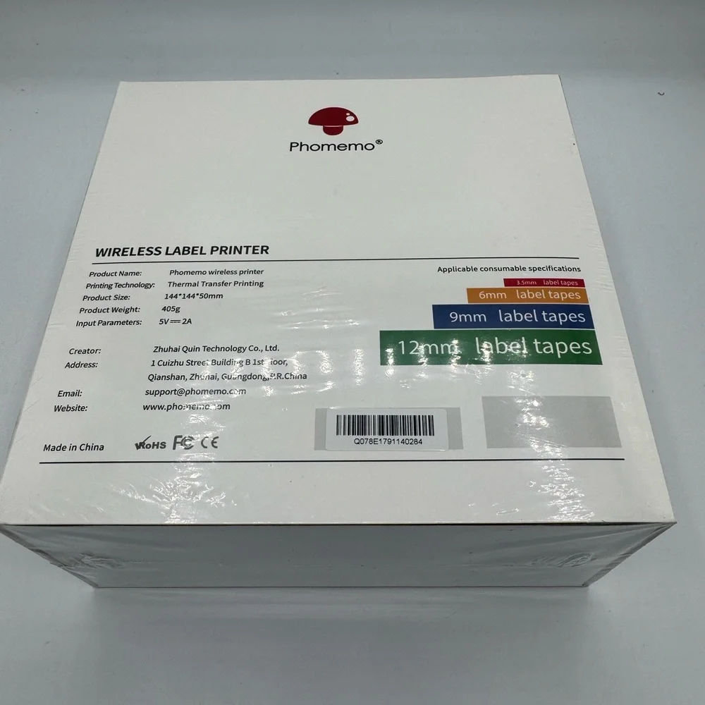 Phomemo P3100 Portable Bluetooth Printer Laminated Label Maker Machine with Tape